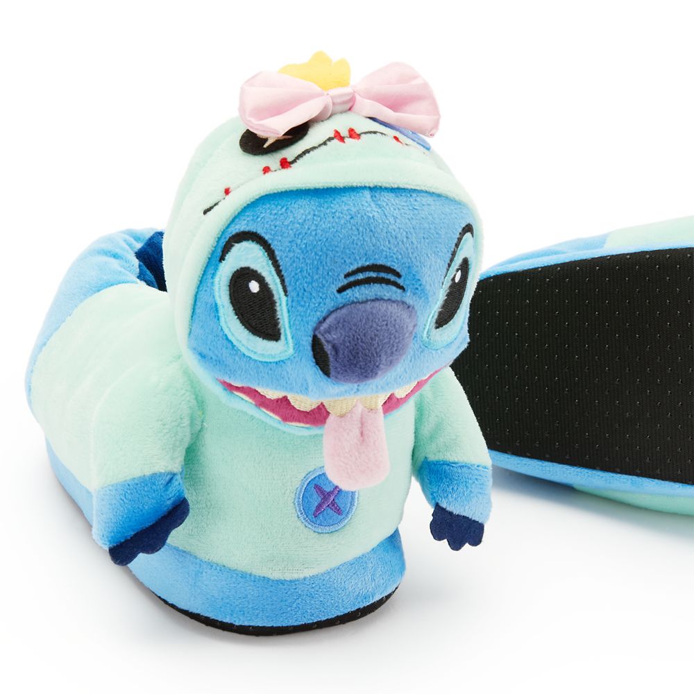 Stitch Plush Slippers for Kids &ndash; Lilo & Stitch