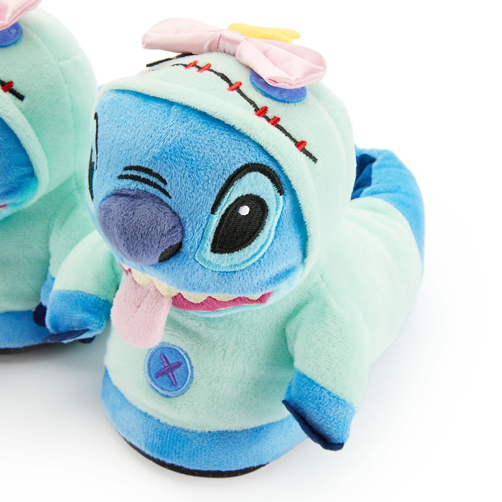 Stitch Plush Slippers for Kids - Lilo & Stitch
