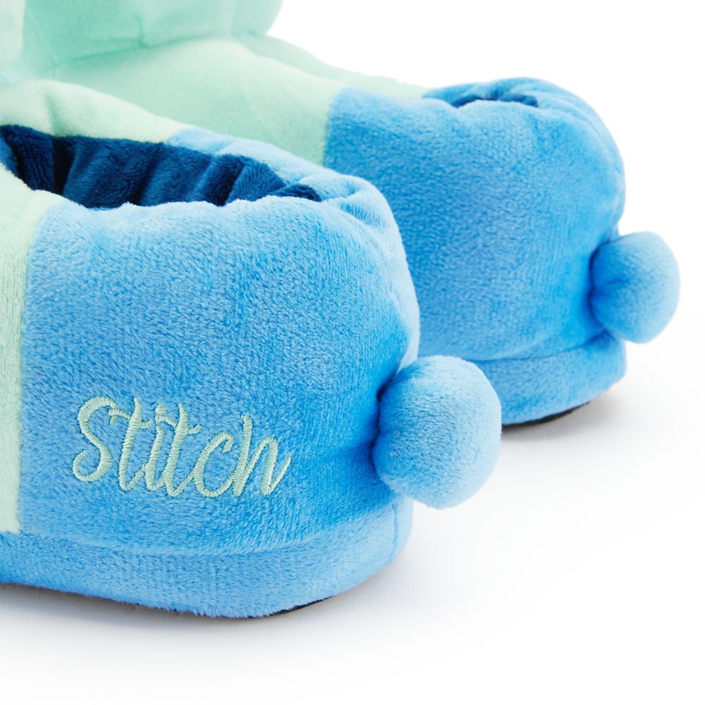 Stitch Plush Slippers for Kids &ndash; Lilo & Stitch