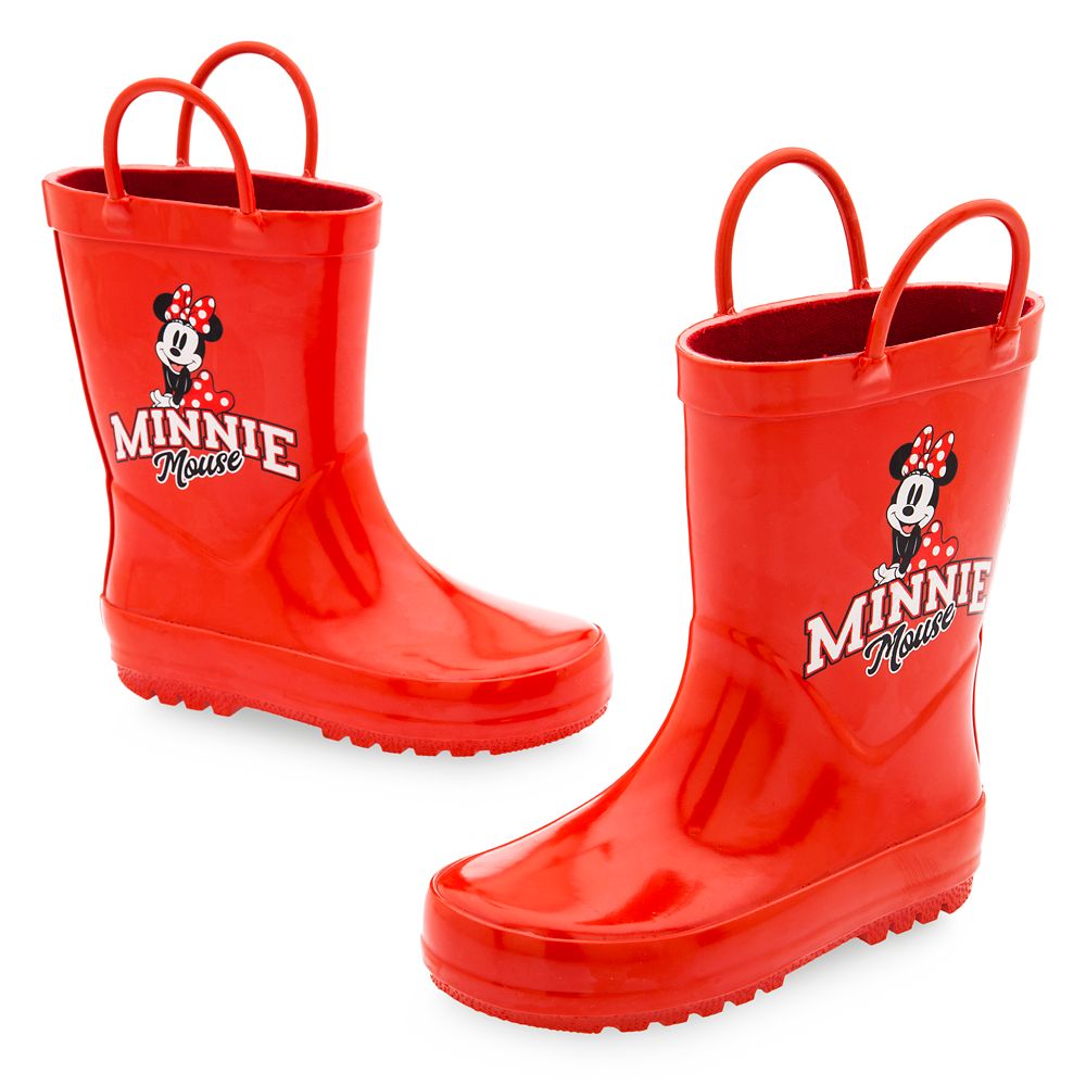 Minnie Mouse Rain Boots for Kids