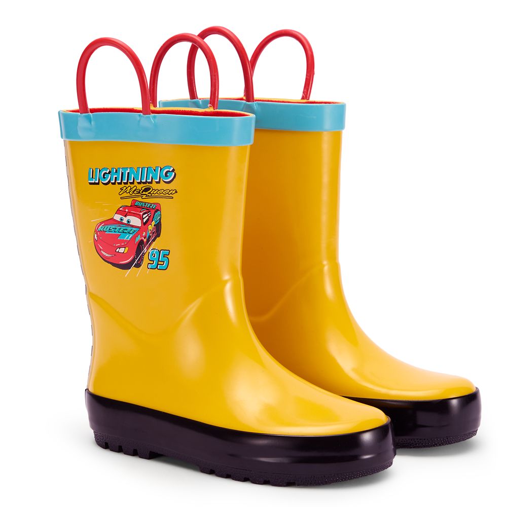Lightning McQueen Rain Boots for Kids &ndash; Cars