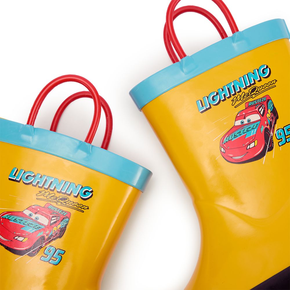 Lightning McQueen Rain Boots for Kids &ndash; Cars