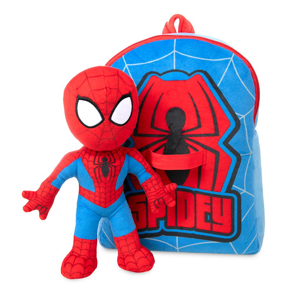 Spider-Man Backpack and Plush Set