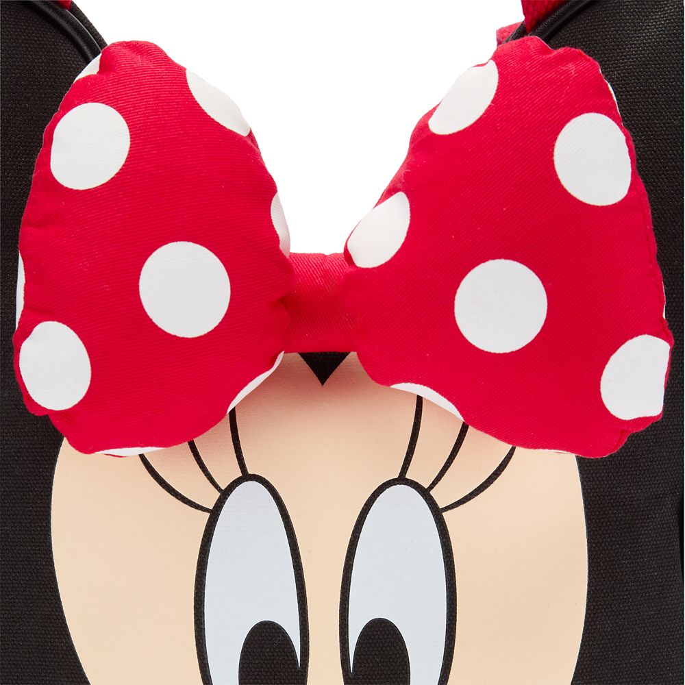 Minnie Mouse Big Face Canvas Tote