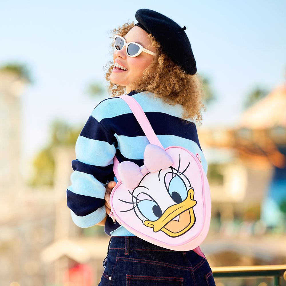 Daisy Duck Mini Face Canvas Tote