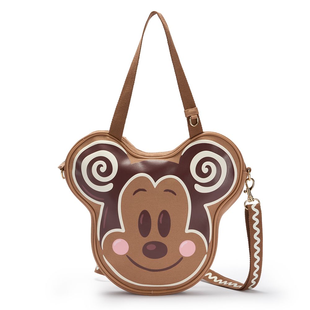 Mickey Mouse Gingerbread Mini Big Face Canvas Tote