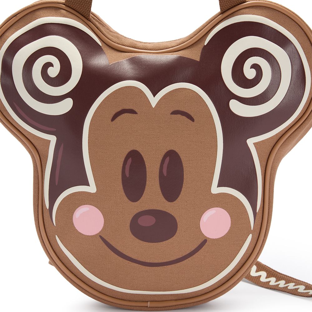 Mickey Mouse Gingerbread Mini Big Face Canvas Tote