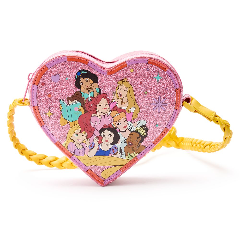 Disney Princess Heart-Shaped Crossbody Bag for Kids
