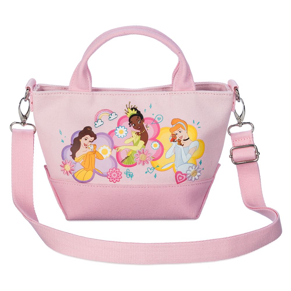 TOBGBE Fairy Tales Crossbody Bag - Princess Quote Print