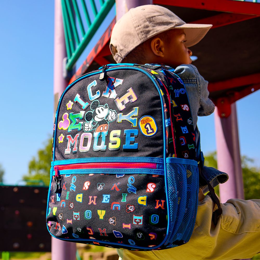 Mickey Mouse Letters Backpack &ndash; Personalized