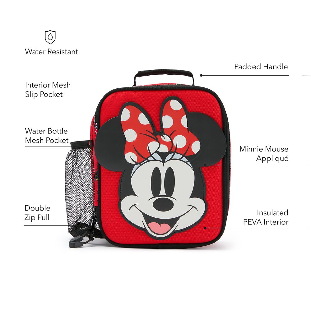 Minnie Mouse Collegiate Lunch Box
