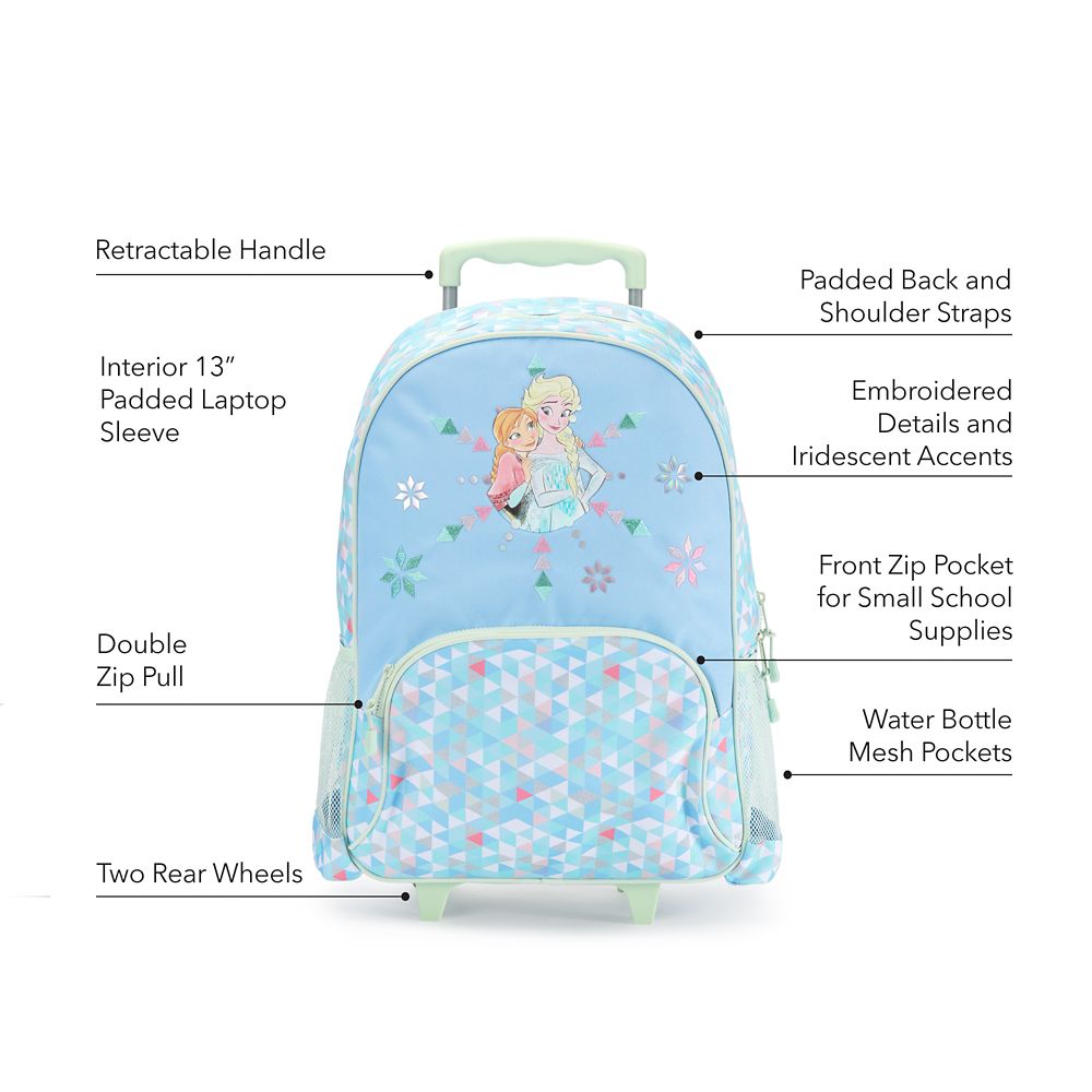 Frozen Rolling Backpack