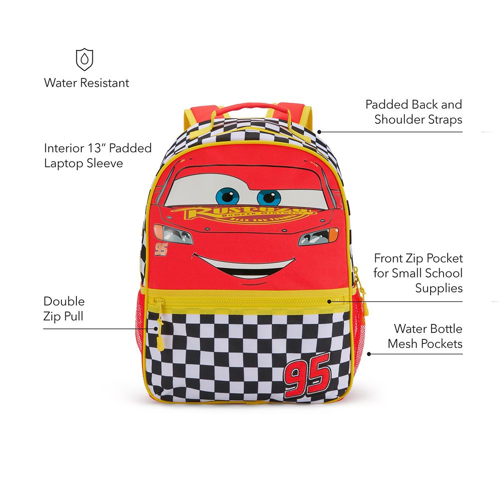 Lightning McQueen Backpack - Cars