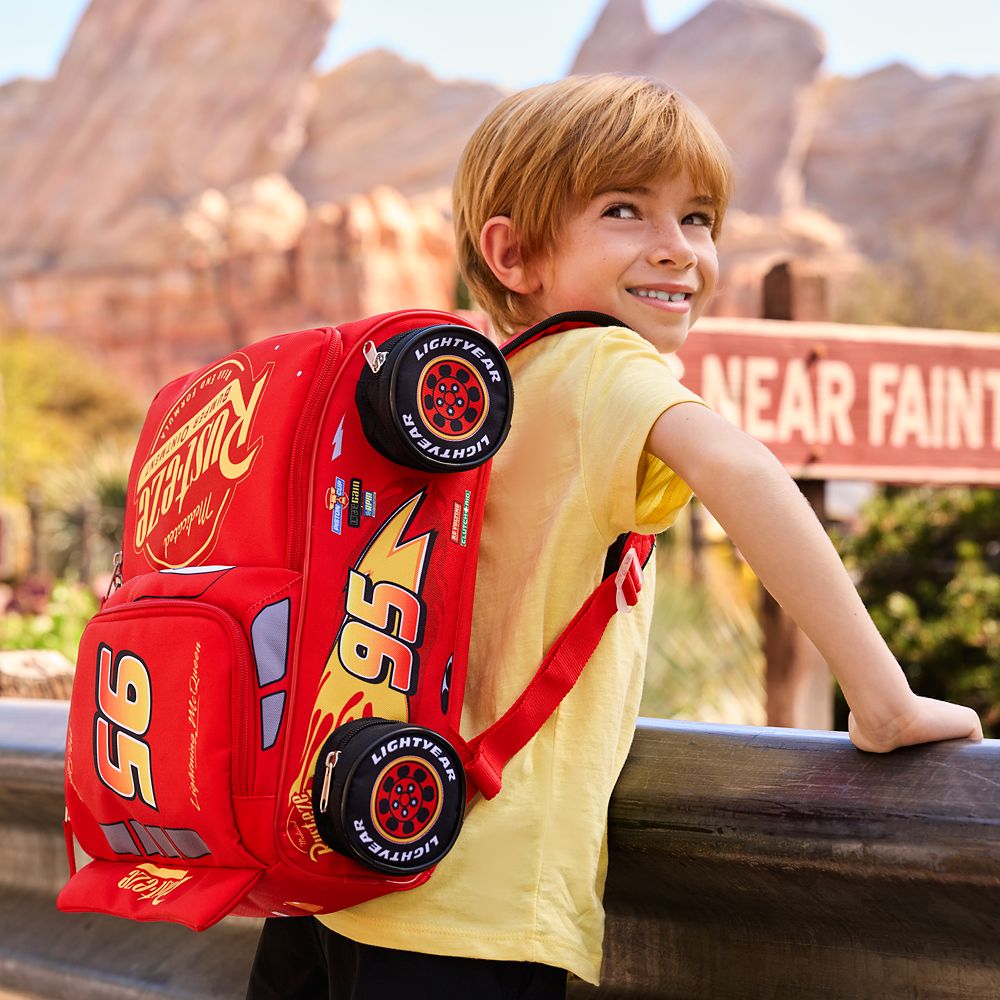 Lightning McQueen Backpack for Kids &ndash; Cars