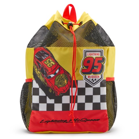 Disney Lightning McQueen Drawstring Swim Backpack – Cars
