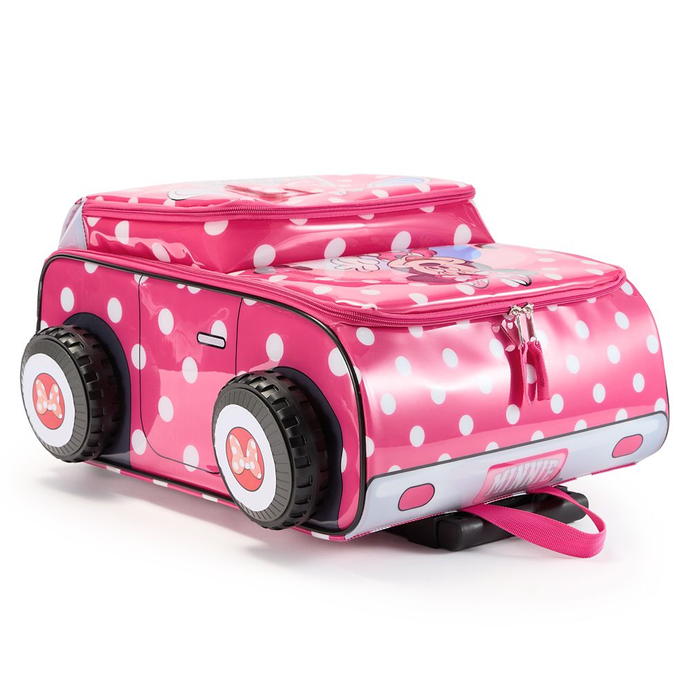 Minnie Mouse Rolling Luggage for Kids &ndash; Pink