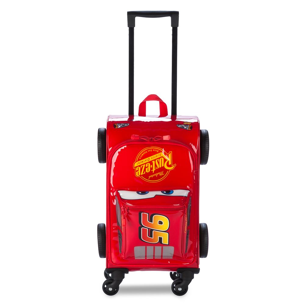 Lightning McQueen Rolling Luggage for Kids &ndash; Cars