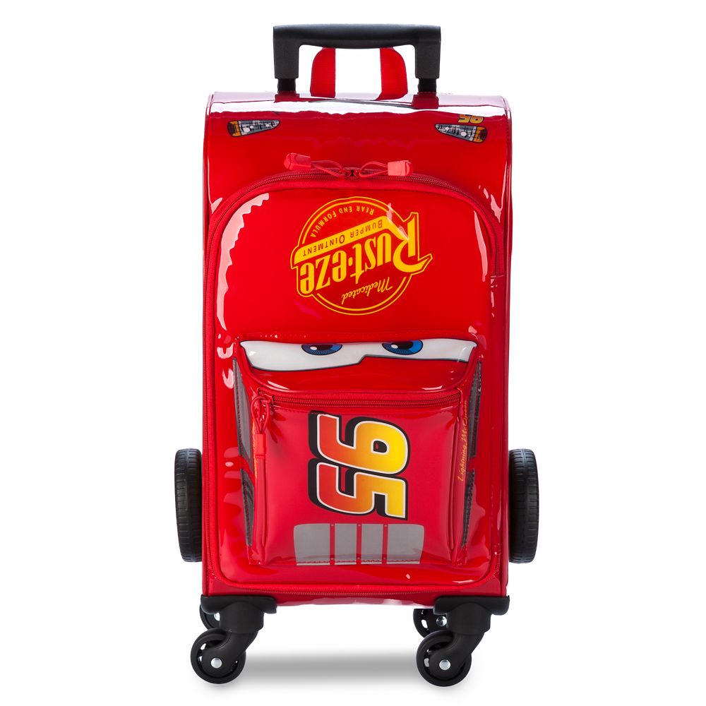 Lightning McQueen Rolling Luggage for Kids &ndash; Cars