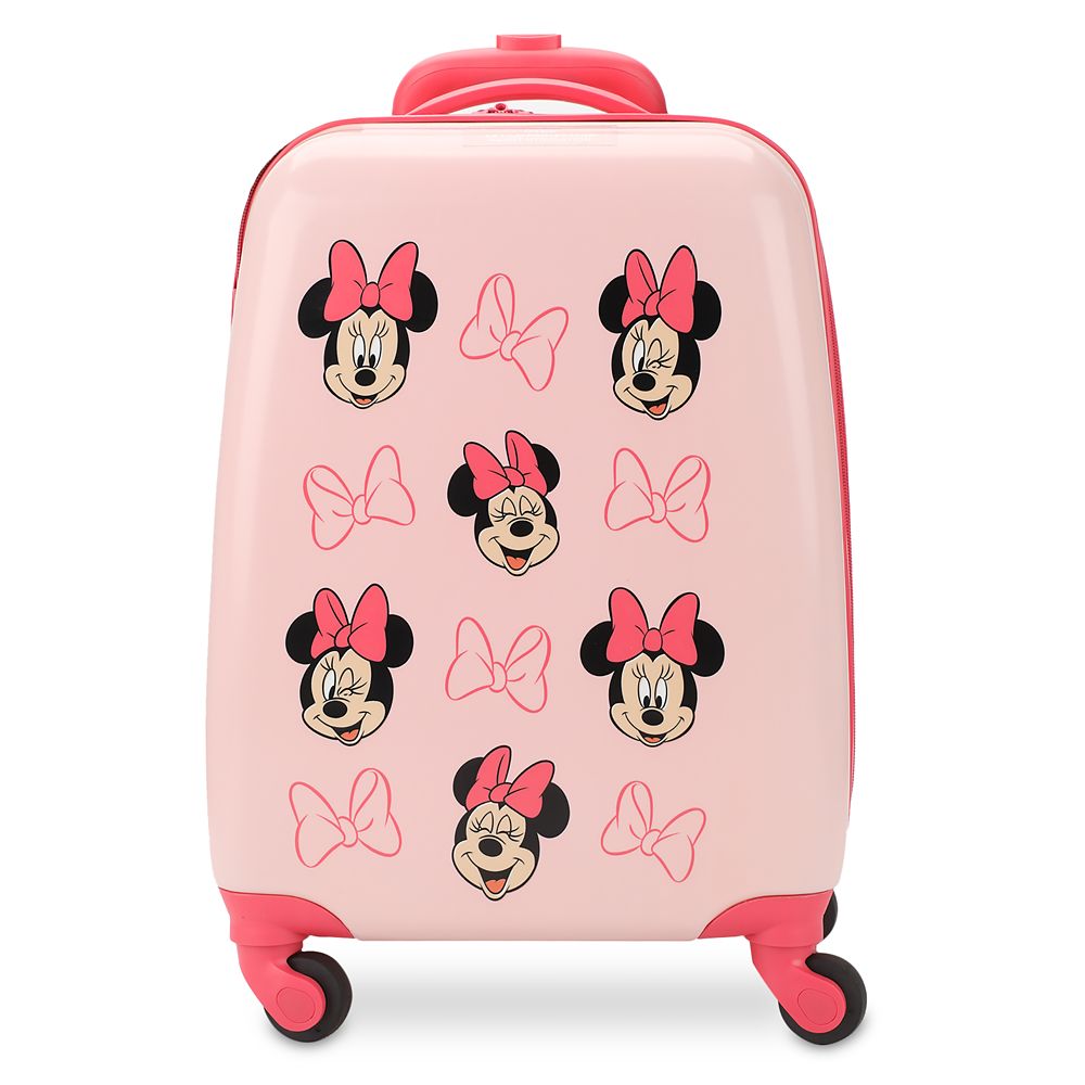 Minnie Mouse Rolling Luggage for Kids Pink Official shopDisney