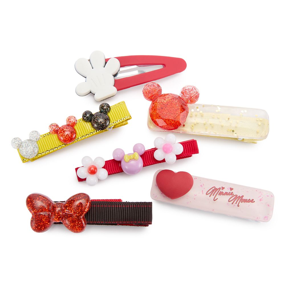 Minnie Mouse Hair Clip Set for Kids
