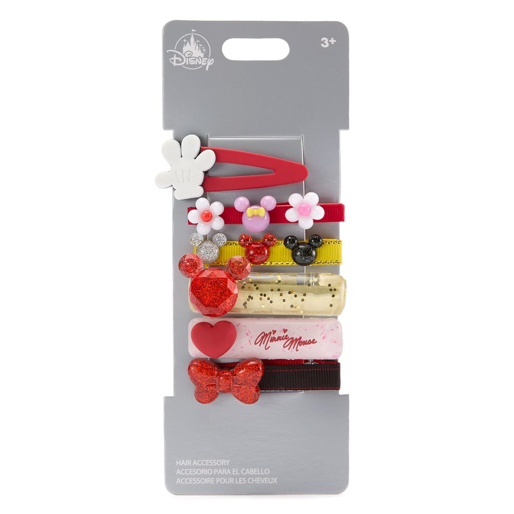 Minnie Mouse Hair Clip Set for Kids