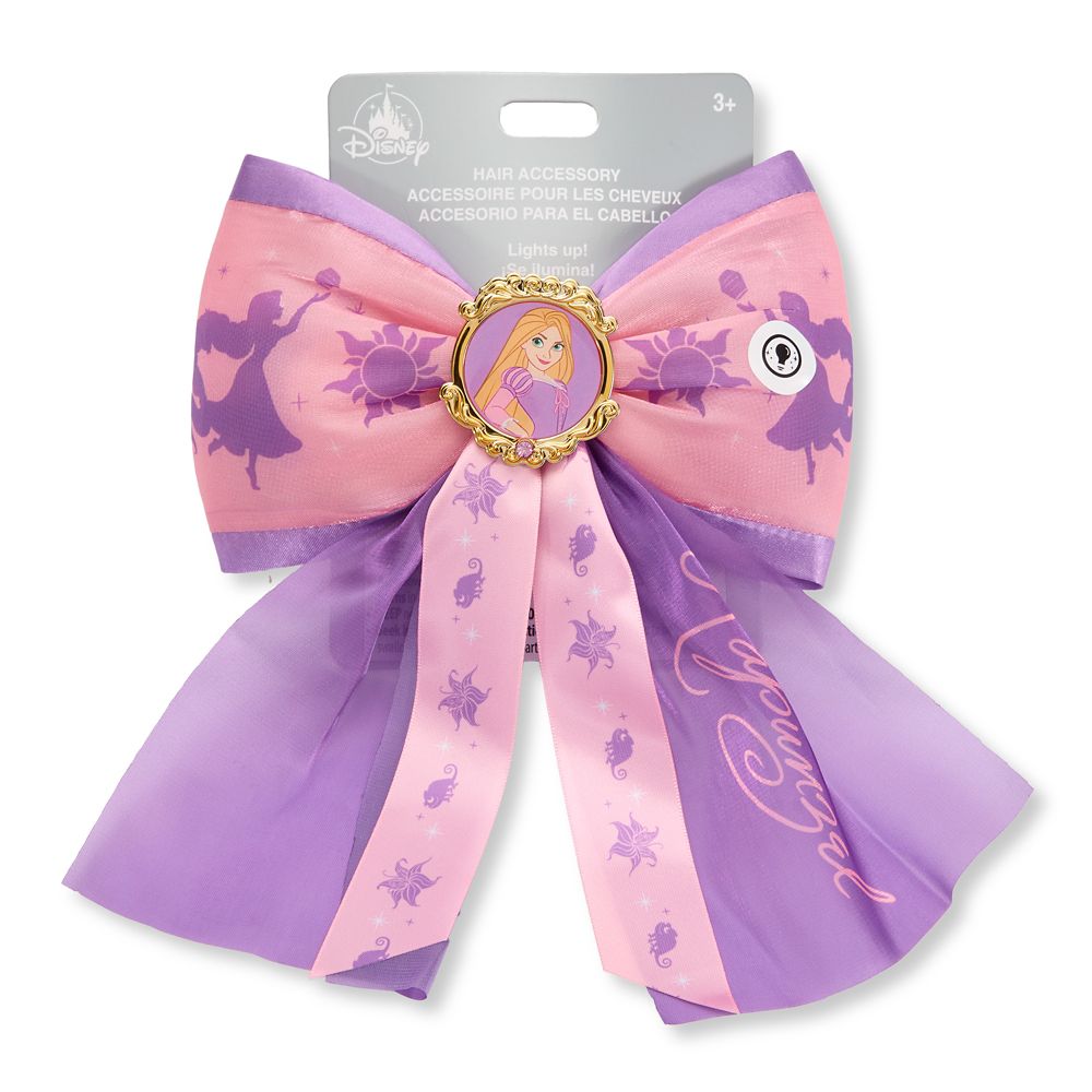 Rapunzel Light-Up Hair Bow Barrette &ndash; Tangled