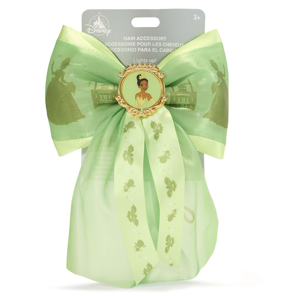 Tiana Light-Up Hair Bow Barrette &ndash; The Princess and the Frog