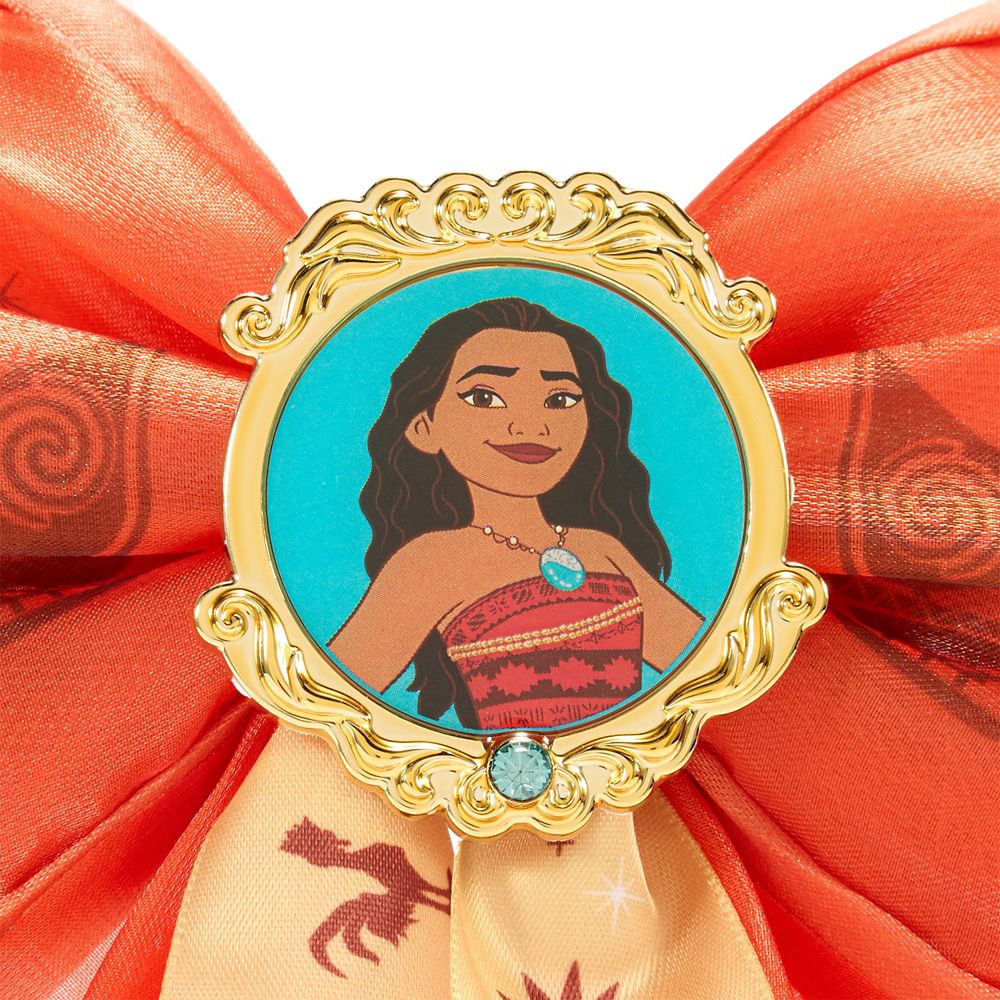 Moana Light-Up Hair Bow Barrette