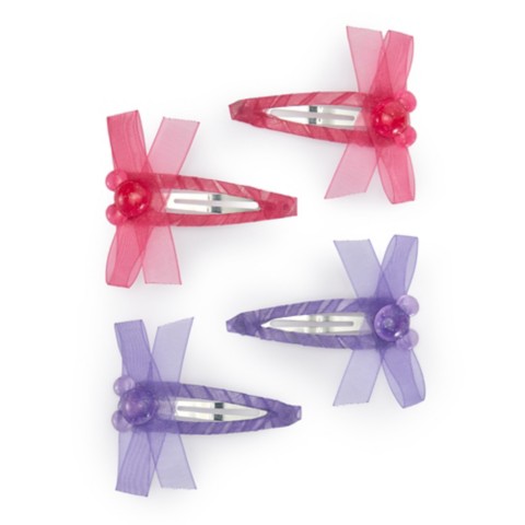 Disney Mickey Mouse Icon Bow Hair Clip Set