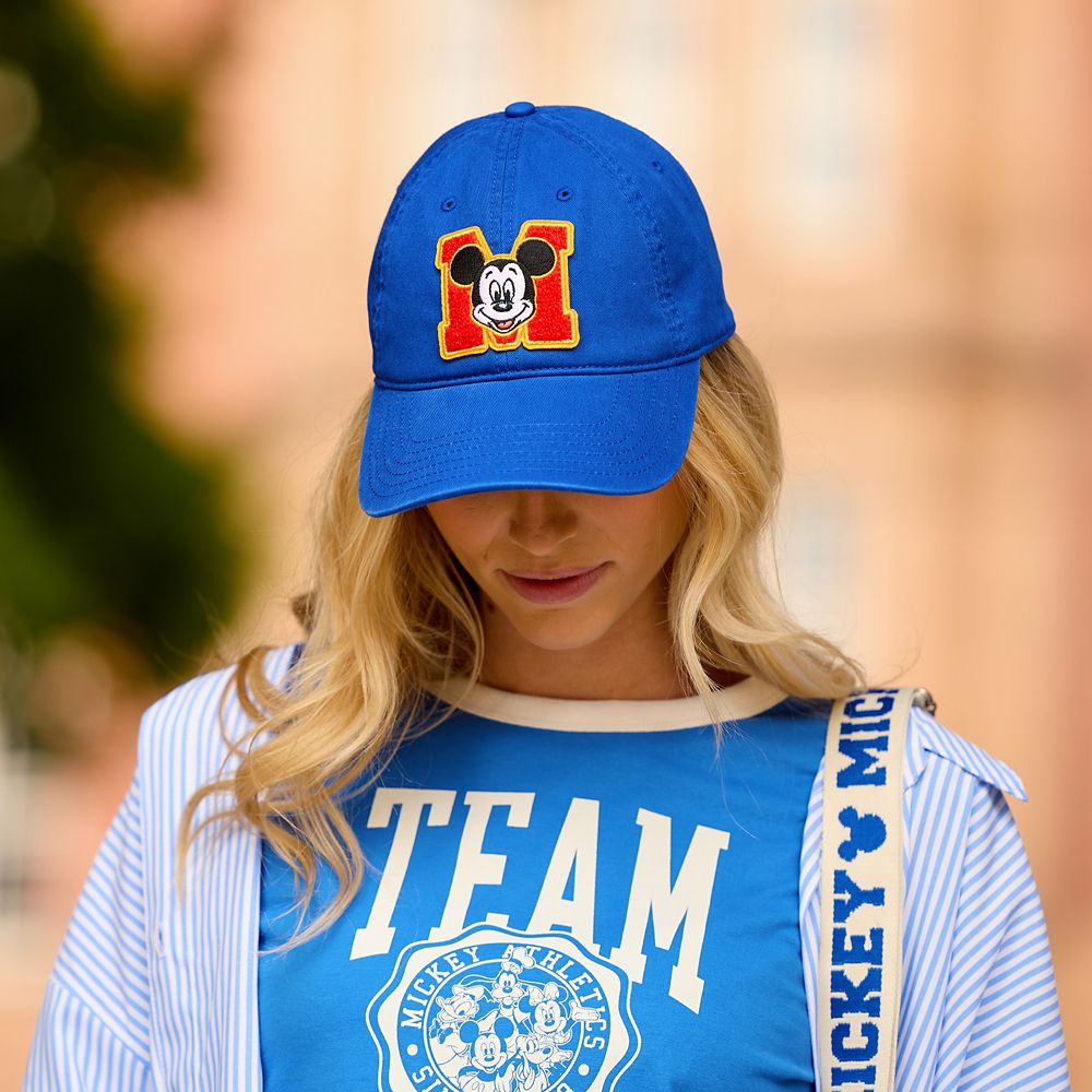 Mickey Mouse Collegiate Baseball Hat for Adults &ndash; Exclusive