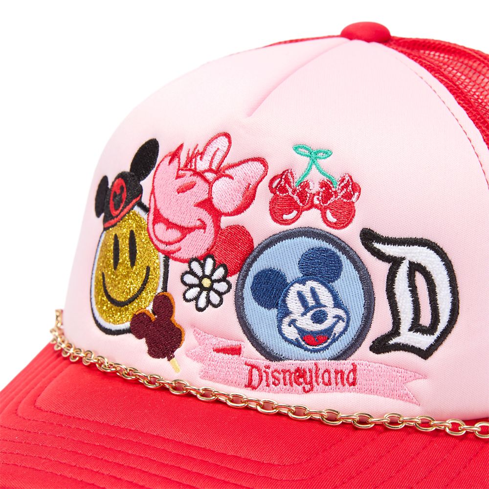 Mickey and Minnie Mouse Trucker Hat for Adults &ndash; Disneyland