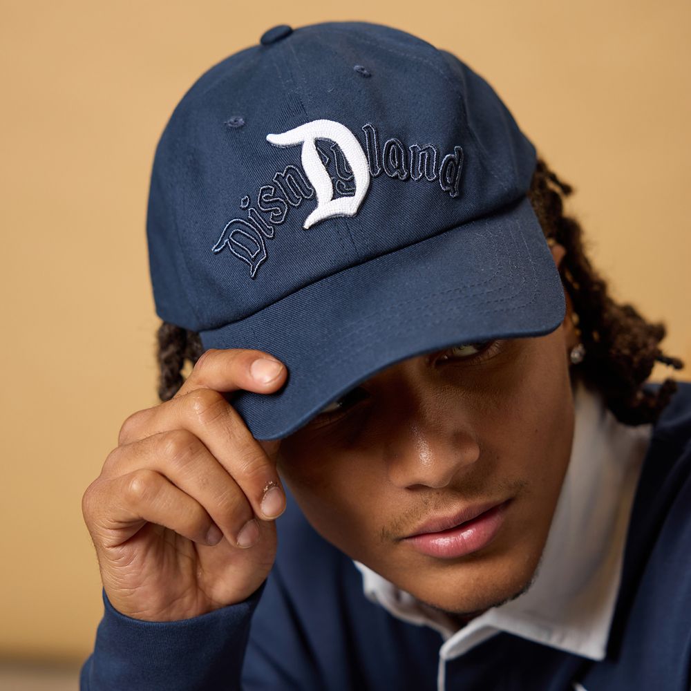 Disneyland Logo Baseball Cap for Adults &ndash; Navy