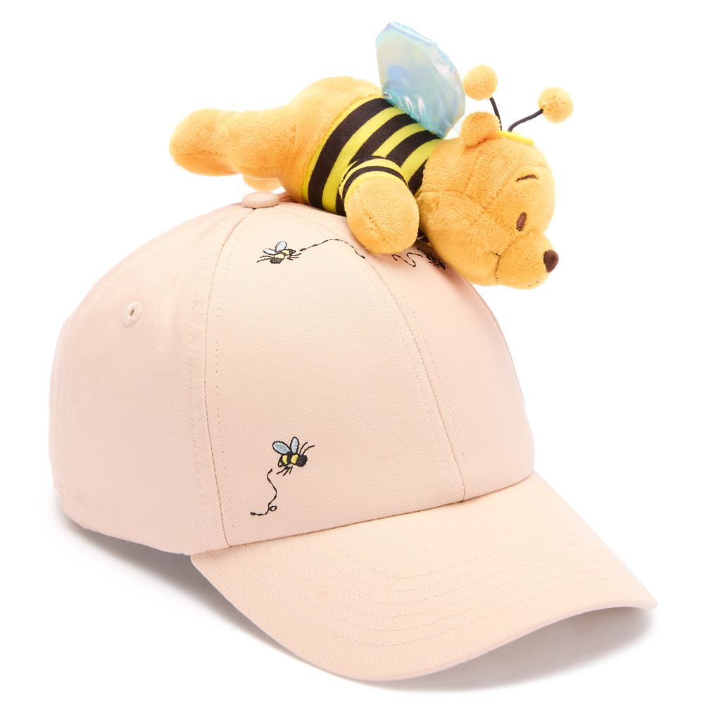 Winnie the Pooh Halloween Baseball Cap with Plush for Adults