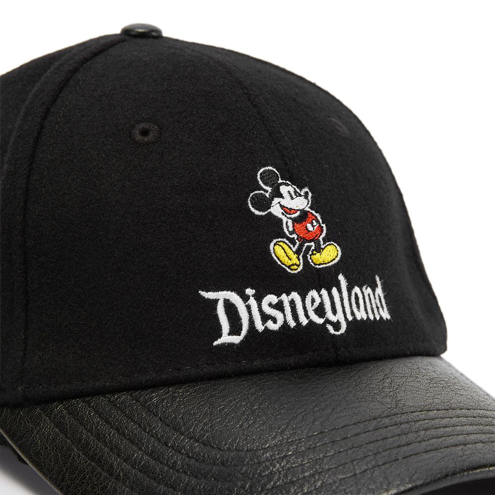 Mickey Mouse Faux Leather Baseball Cap for Adults &ndash; Disneyland