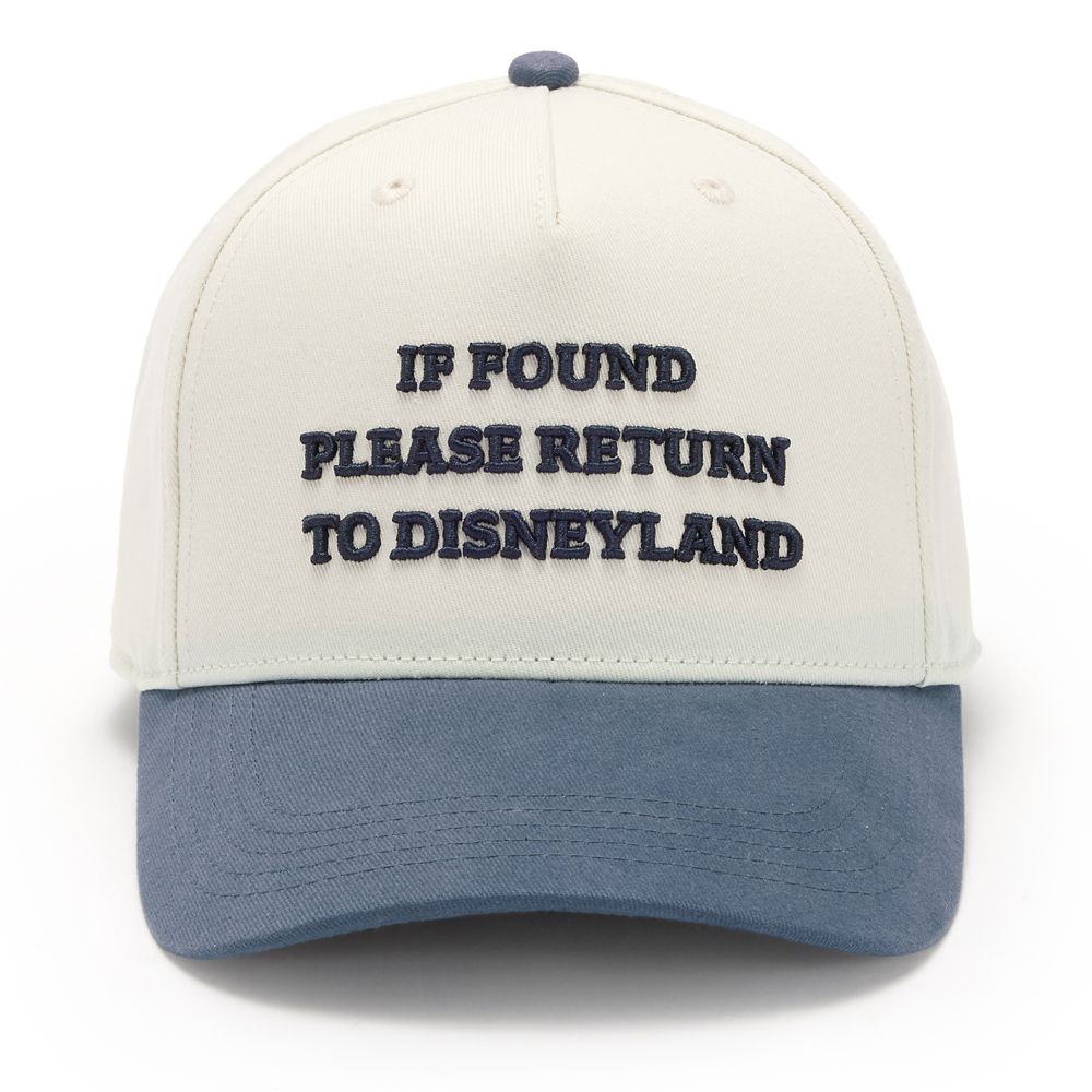 Disneyland ''If Found Please Return to Disneyland'' Baseball Cap for Adults