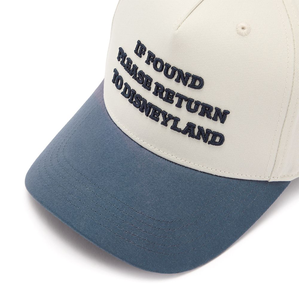 Disneyland ''If Found Please Return to Disneyland'' Baseball Cap for Adults