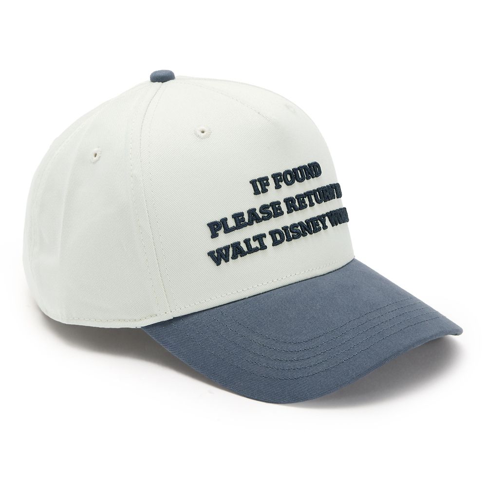 Walt Disney World ''If Found Please Return to Walt Disney World'' Baseball Cap for Adults