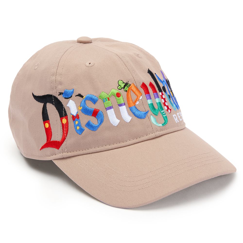 Disneyland Character Logo Baseball Cap for Adults
