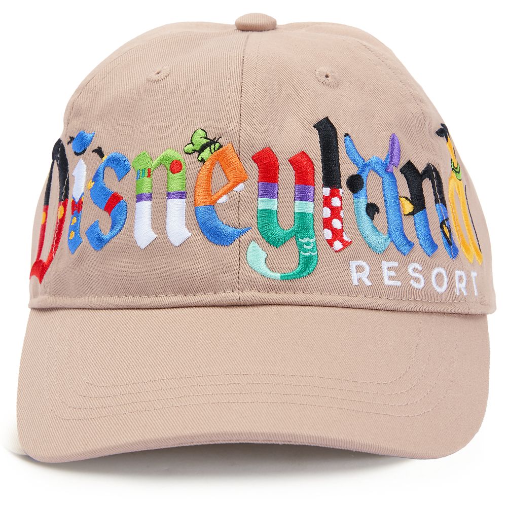 Disneyland Character Logo Baseball Cap for Adults