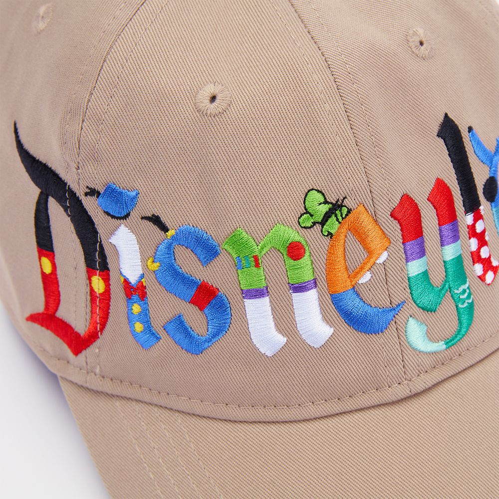 Disneyland Character Logo Baseball Cap for Adults