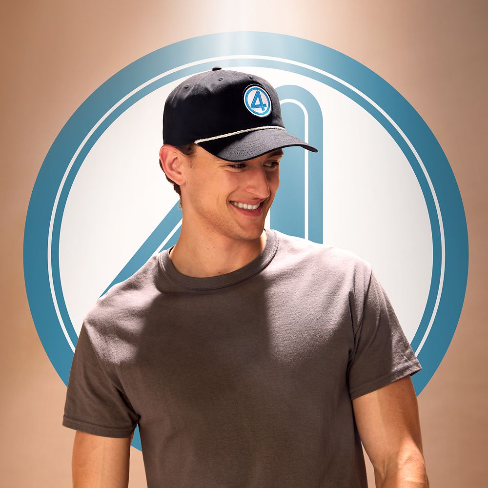 The Fantastic 4: First Steps ''4'' Icon Baseball Cap for Adults