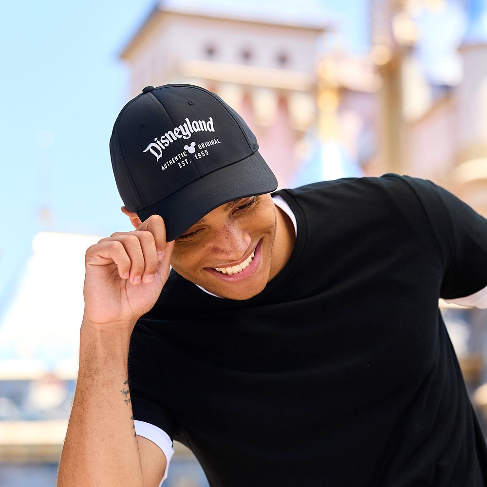 Disneyland Logo Baseball Cap for Adults - Black