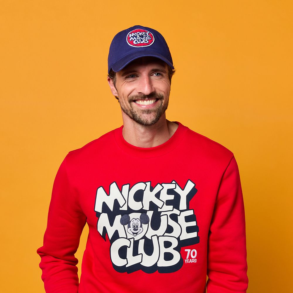 Mickey Mouse Club 70th Anniversary Baseball Cap for Adults