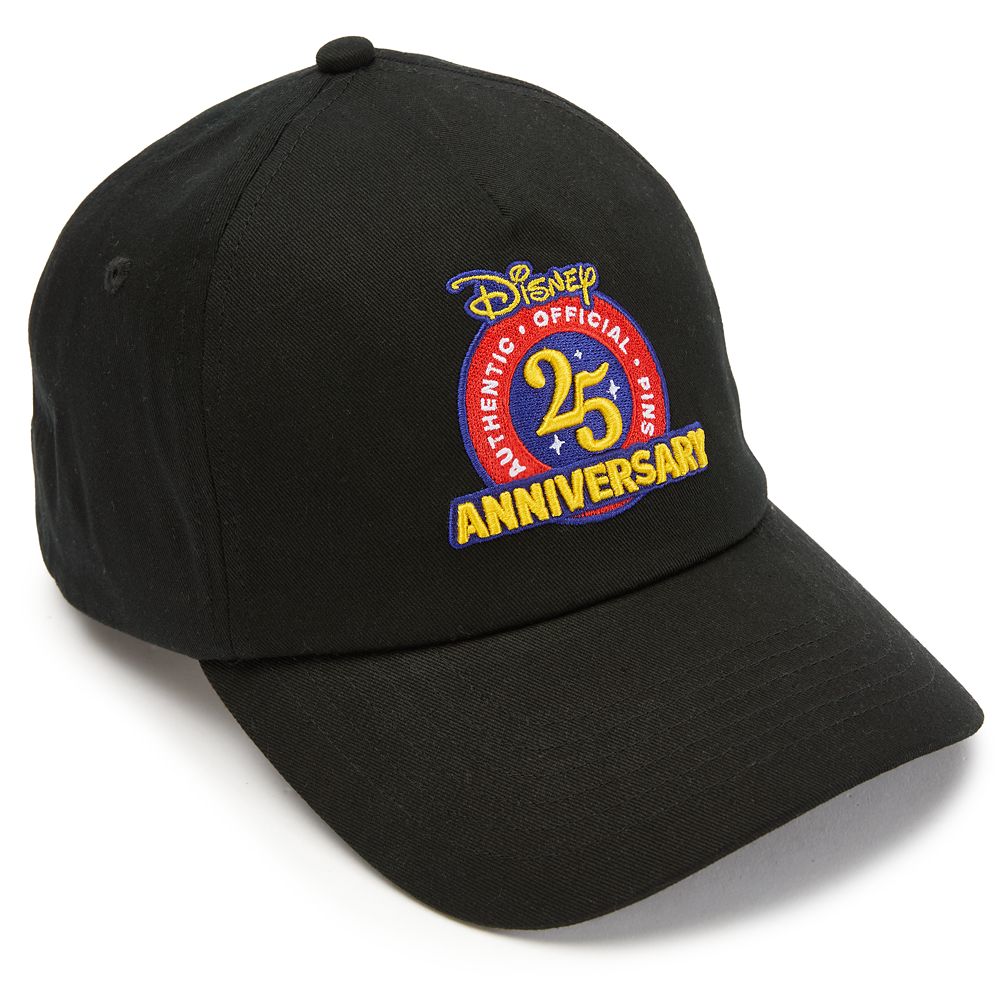 Disney Pin Trading 25th Anniversary Baseball Cap for Adults