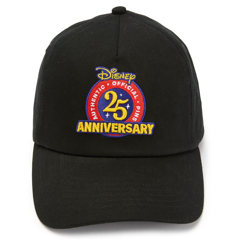 Disney Pin Trading 25th Anniversary Baseball Cap for Adults