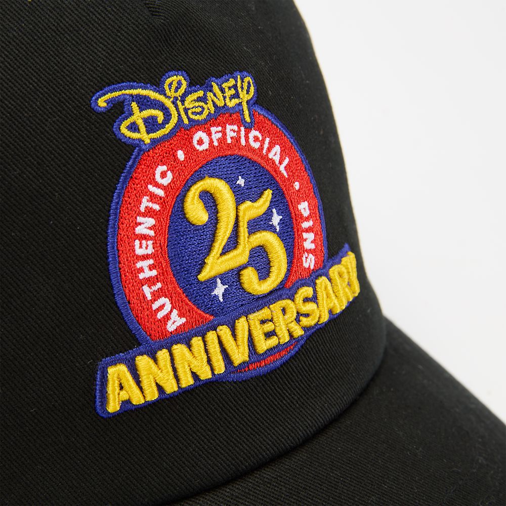 Disney Pin Trading 25th Anniversary Baseball Cap for Adults