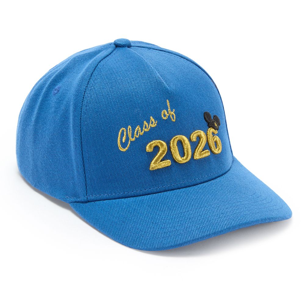 Mickey Mouse ''Class of 2026'' Graduation Baseball Cap for Adults &ndash; Disneyland