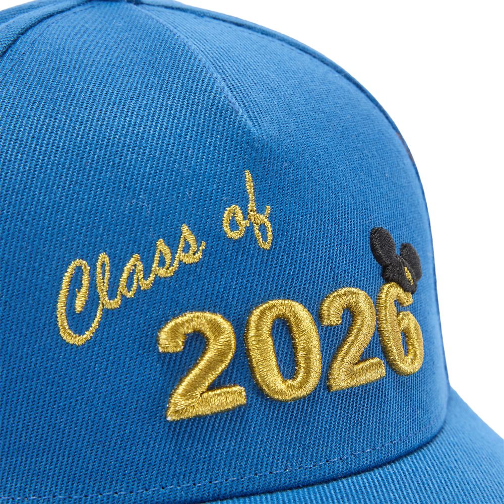 Mickey Mouse ''Class of 2026'' Graduation Baseball Cap for Adults &ndash; Disneyland