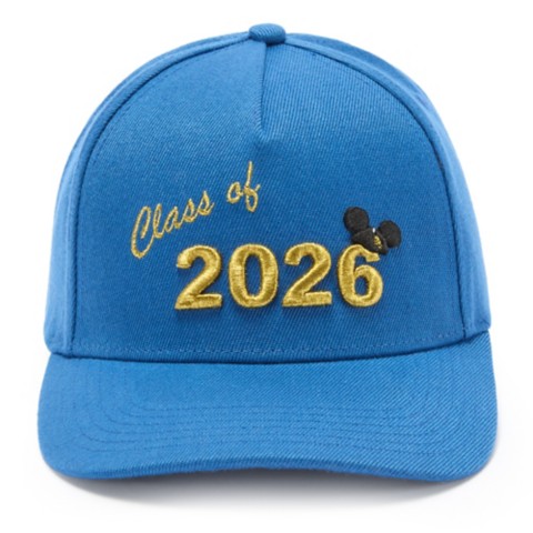 Кепки Disney Mickey Mouse ''Class of 2026'' Graduation for Adults – Disneyland