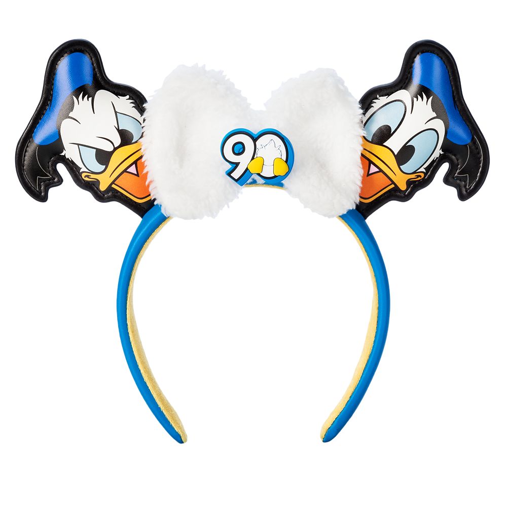 Donald Duck 90th Anniversary Ear Headband for Adults | Disney Store